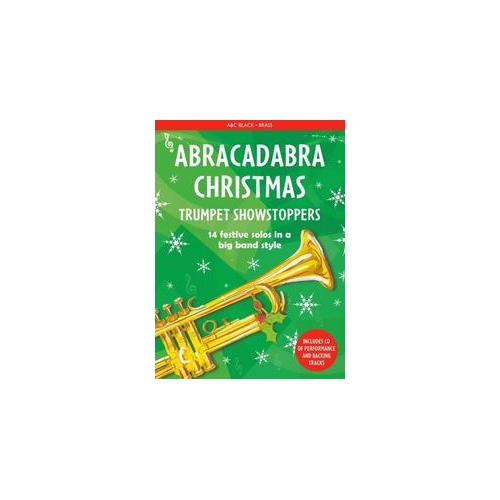 Abracadabra Christmas Trumpet Showstoppers Book with CD