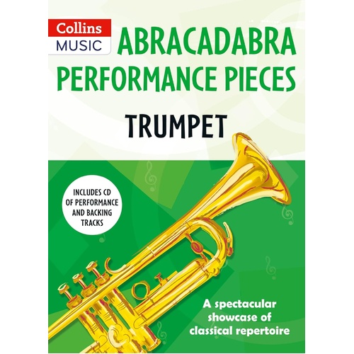Abracadabra Trumpet Performance Pieces Book with CD