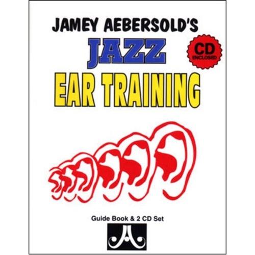 Jazz Ear Training Book with 2 CDs by Jamey Aebersold