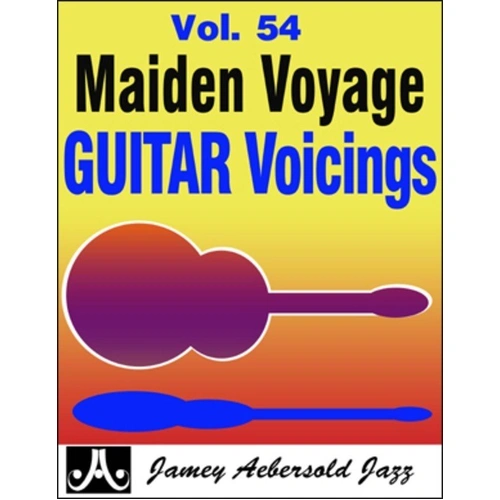 Maiden Voyage Guitar Voicings BK/CD - Vol. 54 by Jamey Aebersold Jazz