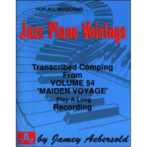 Jazz Piano Voicings Transcription from Volume 54 Maiden Voyage by Jamey Aebersold