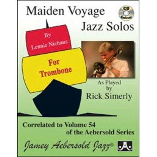 Maiden Voyage Jazz Solos for Trombone Book with CD