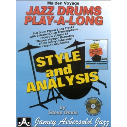 Maiden Voyage Drum Styles and Analysis Book/CD by Steve Davis