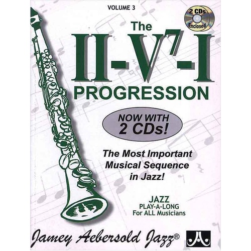 Jamey Aebersold Jazz II/V7/I Progression Volume 3 Lead Sheet for All Instruments