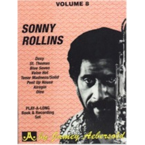 Sonny Rollins - Volume 8 Lead Sheet for All Instruments from Jamey Aebersold Jazz
