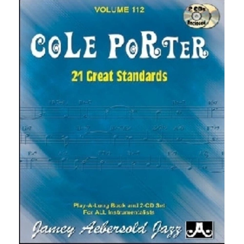Cole Porter - 21 Great Standards - Volume 112 - 2 CDs - Jamey Aebersold Play-A-Long