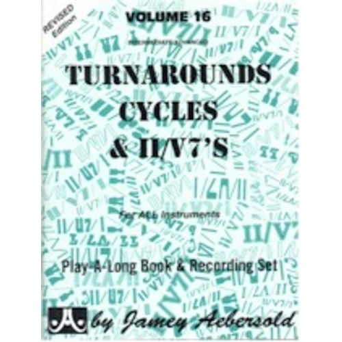 Turnarounds, Cycles & II/V7s - Volume 16 by Jamey Aebersold