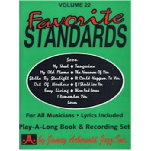 Favorite Standards Volume 22 Lead Sheet