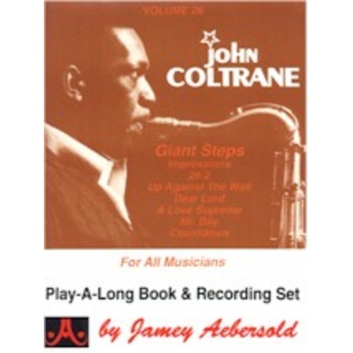 John Coltrane Volume 28 Lead Sheet - Jamey Aebersold Play-A-Long for All Instruments