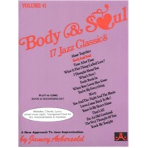 Body & Soul BK/2CDs No 41 - Jamey Aebersold Jazz