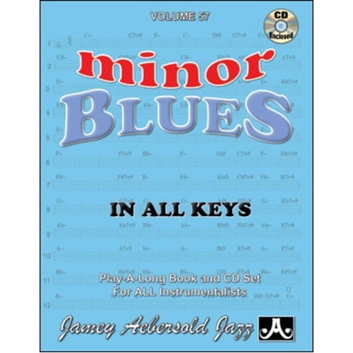 Minor Blues in All Keys - Volume 57 BK/CD