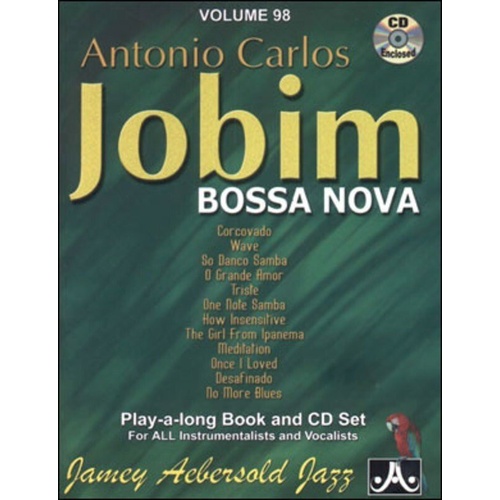 Antonio Carlos Jobim Bossa Nova Volume 98 BK/CD