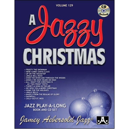 A Jazzy Christmas Volume 129 Lead Sheet by Jamey Aebersold Jazz