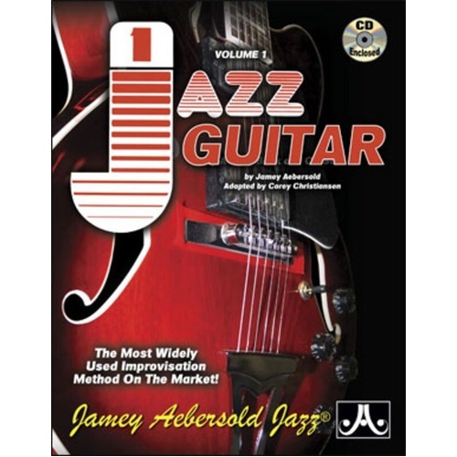 How to Play Jazz for Guitar Volume 1 Book by Jamey Aebersold