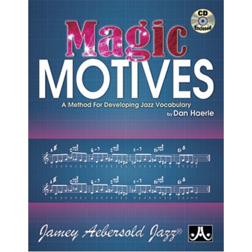 Magic Motives BK/CD for All Instruments by Jamey Aebersold Jazz