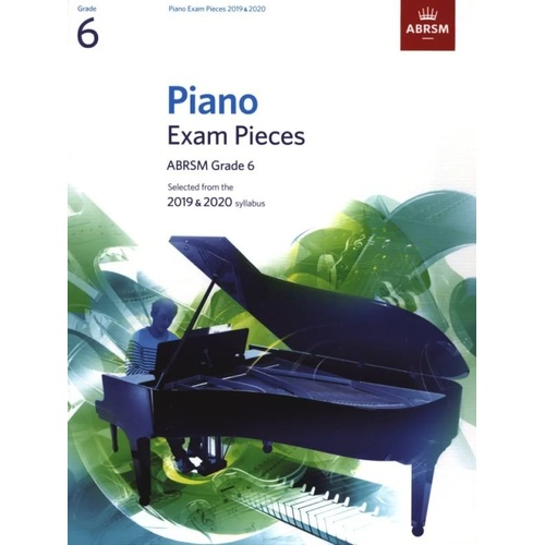 ABRSM Piano Exam Pieces 2019-2020 Grade 6