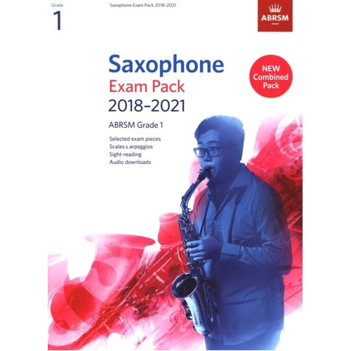 Saxophone Exam Pack 2018-2021 Grade 1 by ABRSM