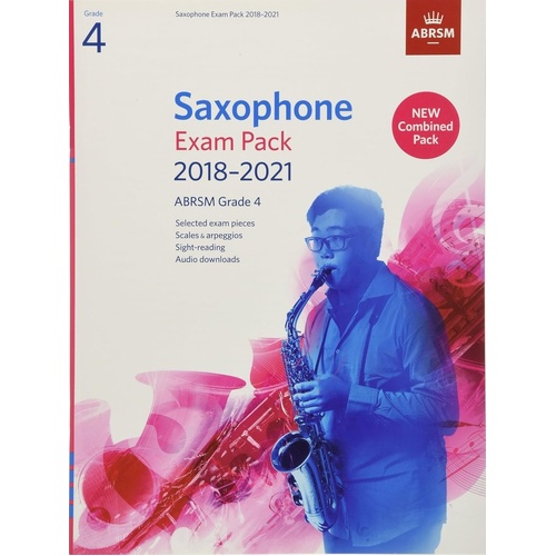 Saxophone Exam Pack 2018-2021 Grade 4 by ABRSM