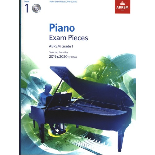 ABRSM Piano Exam Pieces 2019-2020 Grade 1 Book with CD