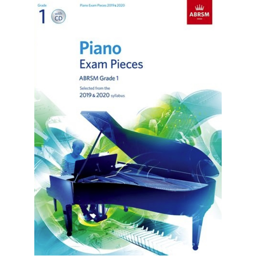 ABRSM Piano Exam Pieces Grade 1 2019-2020 Book/CD