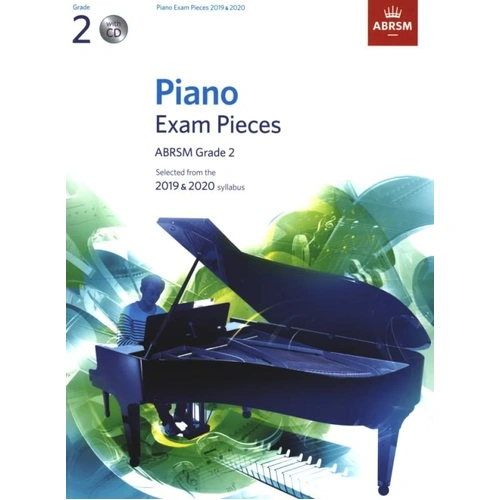ABRSM Piano Exam Pieces 2019-2020 Grade 2 Book/CD