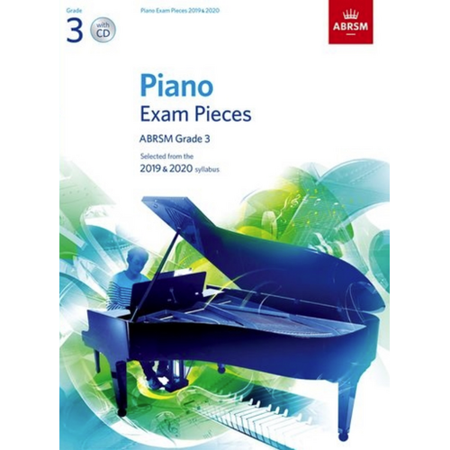 ABRSM Piano Exam Pieces Grade 3 2019-2020 Book/CD