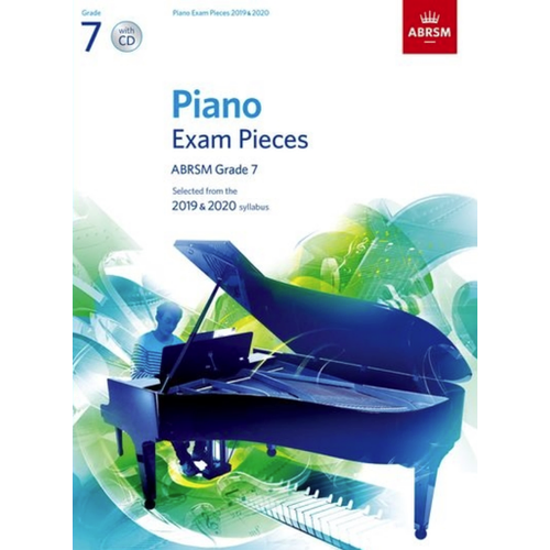 ABRSM Piano Exam Pieces Grade 7 2019-2020 Book with CD