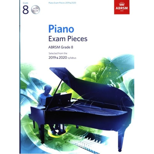 ABRSM Piano Exam Pieces 2019-2020 Grade 8 Book with CD