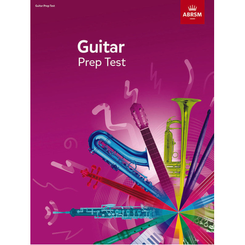 ABRSM Guitar Prep Test 2019 Onward