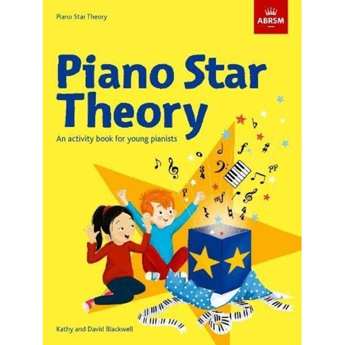 Piano Star Theory Activity Book for Beginners, 52 Pages, ABRSM, Piano Star Series