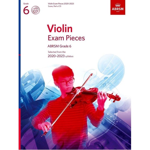 Violin Exam Pieces Grade 6 2020-2023 with Piano and CD