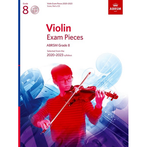 ABRSM Violin Grade 8 2020-23 Score, Part, and CD