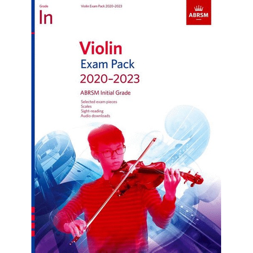 ABRSM Violin Initial Grade Exam Pack 2020-23 with Selected Pieces, Scales, Sight-Reading & Audio Access Code