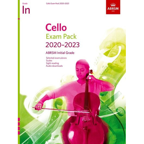 ABRSM Cello Initial Grade Exam Pack 2020-23 with Pieces, Scales, Sight-Reading and Aural Tests