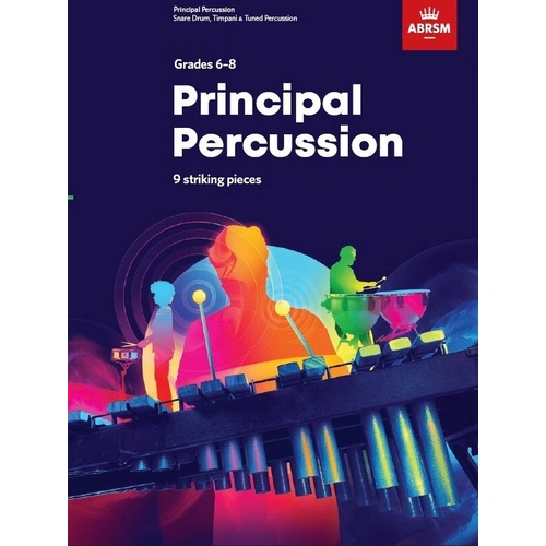 ABRSM Principal Percussion Grades 6-8 Music Book