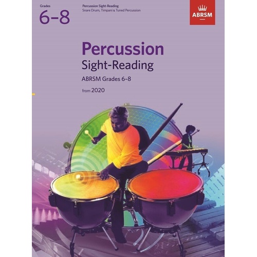ABRSM Percussion Sight-Reading Grades 6-8 Book