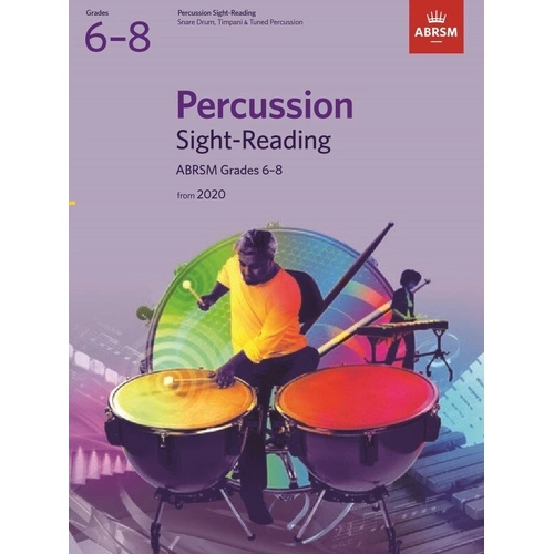 ABRSM Percussion Sight Reading Grades 6-8 Book