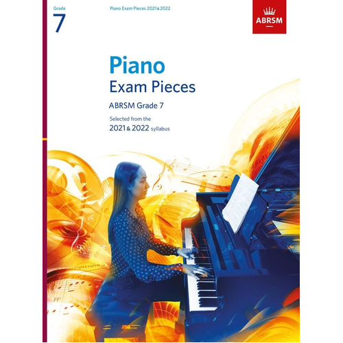 ABRSM Piano Exam Pieces Grade 7 2021-22 Sheet Music Book