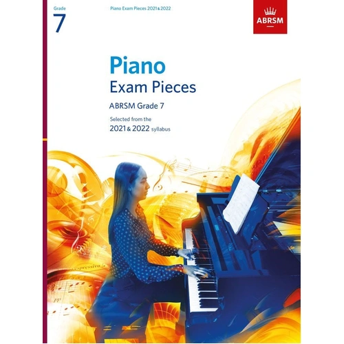 ABRSM Piano Exam Pieces Grade 7 2021-22 Book