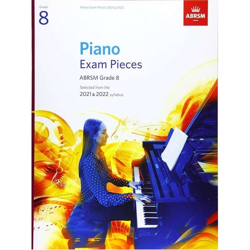 ABRSM Piano Exam Pieces 2021-2022 Grade 8