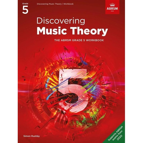 ABRSM Discovering Music Theory Grade 5 Workbook for Music Theory Exam Preparation
