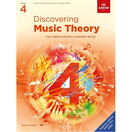 Discovering Music Theory ABRSM Grade 4 Answer Book