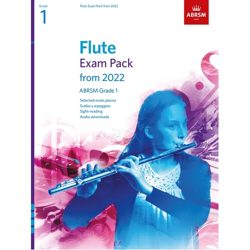 ABRSM Flute Exam Pack From 2022 Grade 1 Bk/Ola Sftcvr/Online Audio (Flute)