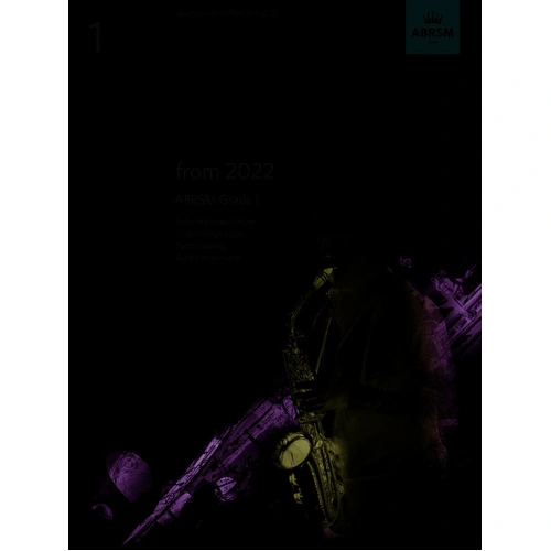 Saxophone Exam Pack from 2022 ABRSM Grade 1