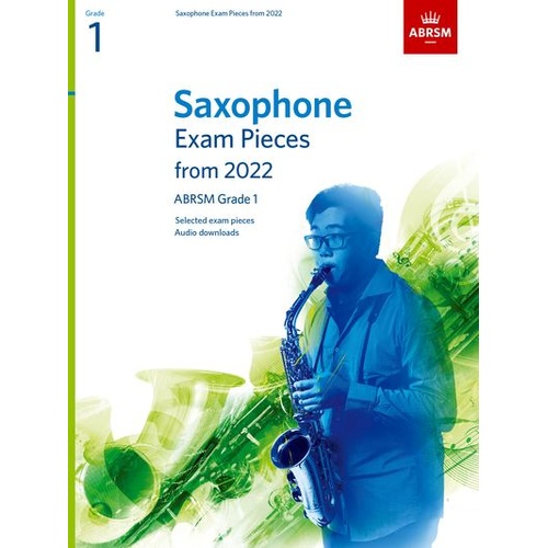 ABRSM Grade 1 Saxophone Exam Pieces 2022 Sheet Music with Piano Accompaniments