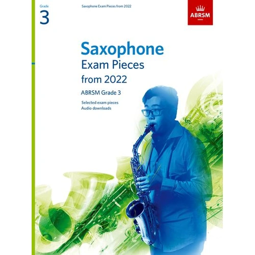 ABRSM Saxophone Exam Piece 2022 Grade 3 with Piano Accompaniment and Audio Tracks