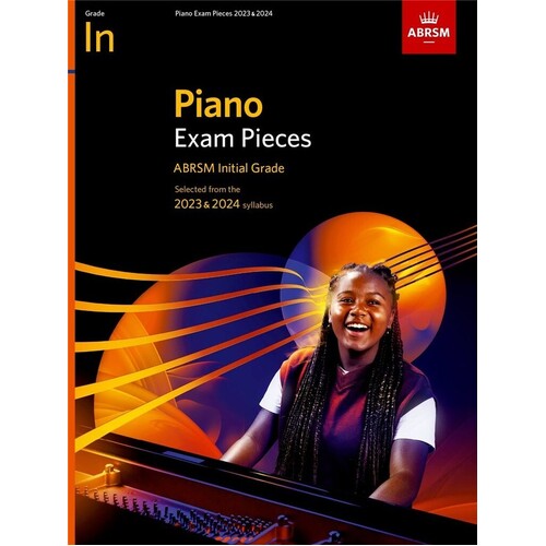 ABRSM Piano Exam Pieces 2023-2024 Initial Grade Softcover Book (Piano)