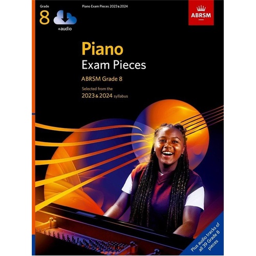 ABRSM Piano Exam Pieces 2023-2024 Grade 8 with Audio Download