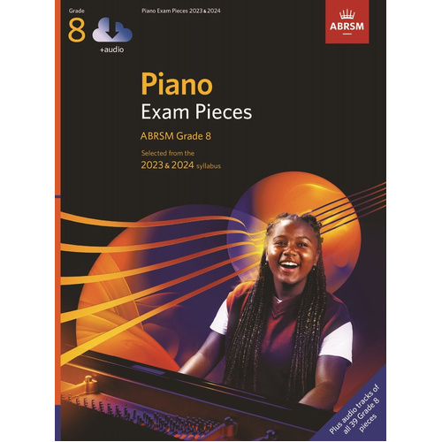 ABRSM Piano Exam Pieces Grade 8 2023-24 Book with Audio Download