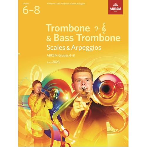ABRSM Scales and Arpeggios for Trombone Grades 6-8